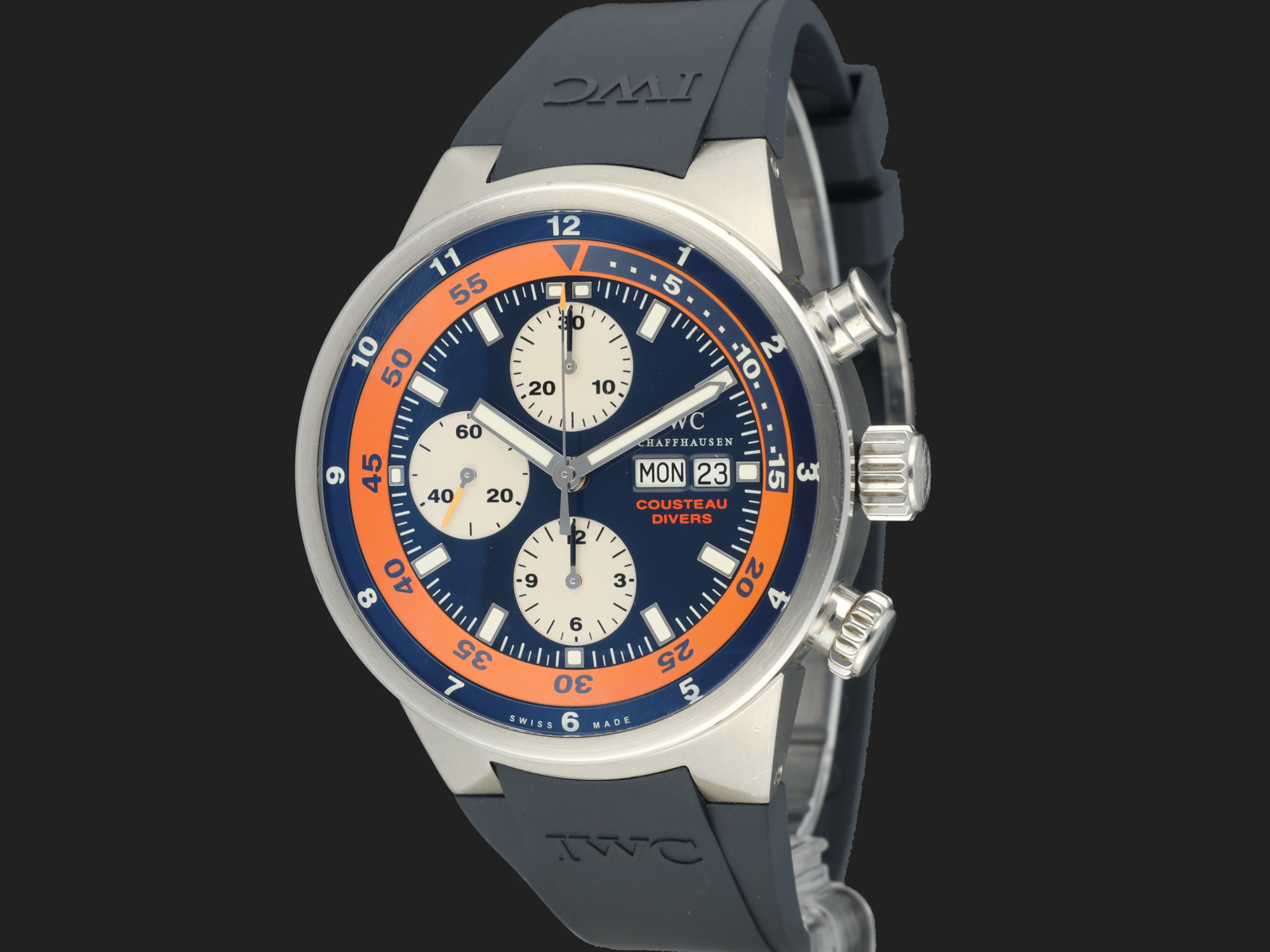 Iwc aquatimer chronograph cousteau divers special edition sale