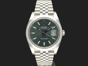 Rolex Datejust 41 Mint Green Motif Dial 126300