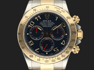 Rolex Daytona Gold/Steel Blue Racing Dial 116523