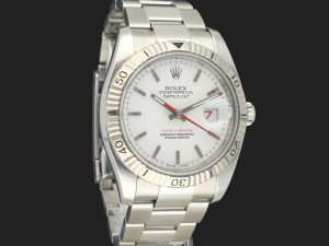 Rolex Datejust Turn-O-Graph White Dial 116264