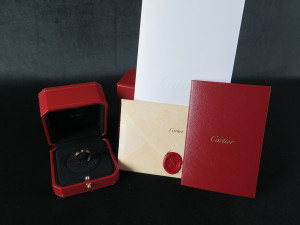 Cartier Love Ring Yellow Gold Diamond Size 53