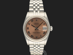 Rolex Datejust 31 Pink Roman Dial 68274