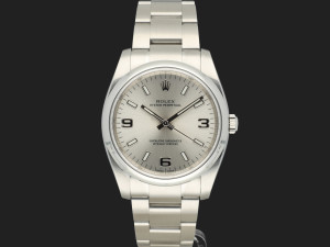 Rolex Oyster Perpetual 34 Silver Dial 114200