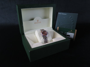 Rolex Lady-Datejust Pink Roman Dial 179174