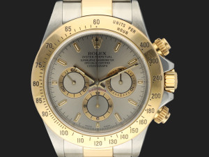 Rolex Daytona Gold/Steel Grey Dial 16523