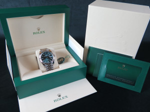 Rolex Datejust 41 Mint Green Dial 126334 99% NEW