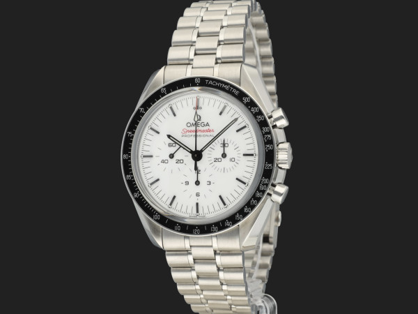 Omega - Speedmaster Professional Moonwatch White Dial 310.30.42.50.04.001 NEW