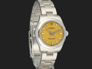 Rolex Oyster Perpetual 31 Yellow Dial 277200 NEW 
