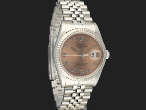 Rolex Datejust Salmon Roman Dial 16234 