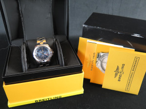 Breitling Colt GMT Blue Dial A32350