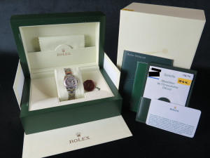 Rolex Lady-Datejust 26 MOP Roman Dial 179174 