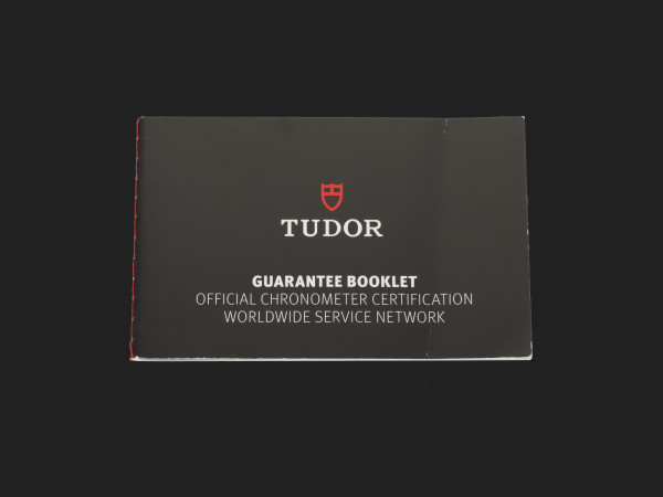 Tudor - Guarantee Booklet