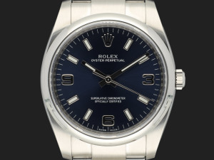 Rolex Oyster Perpetual 34 Blue Dial 114200