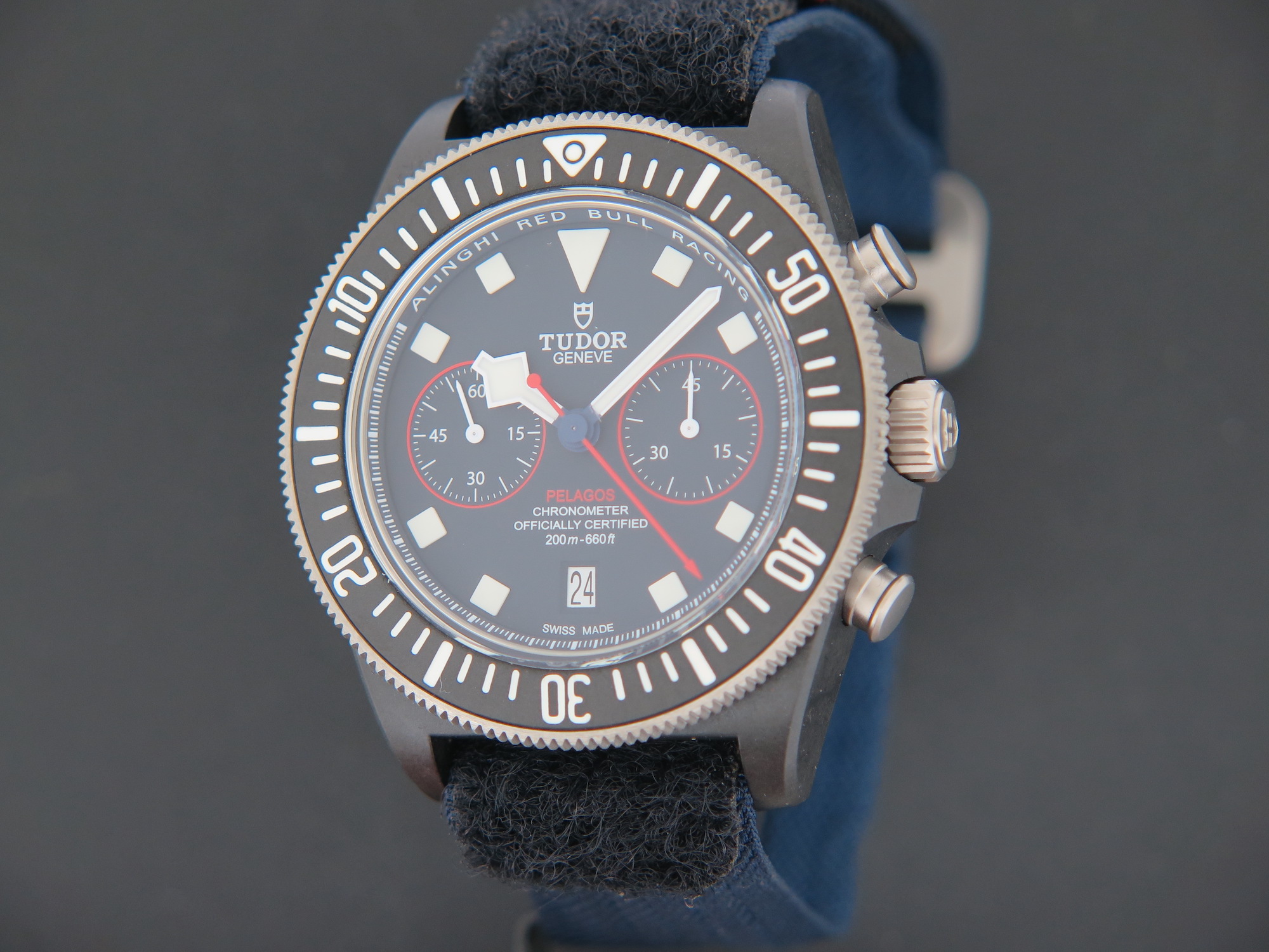 Tudor Pelagos FXD Chrono Alinghi Red Bull Racing 25807KN NEW