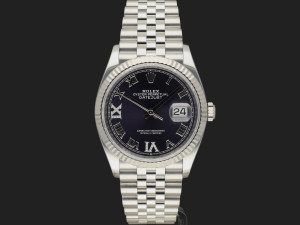 Rolex Datejust 36 Aubergine Diamond Dial 126234