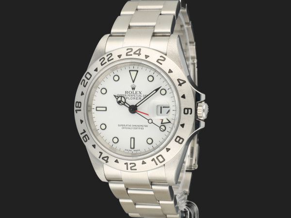 Rolex - Explorer II White Dial 16570 