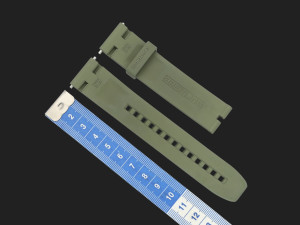 Breitling Olive Green Rubber Strap for Colt Skyracer