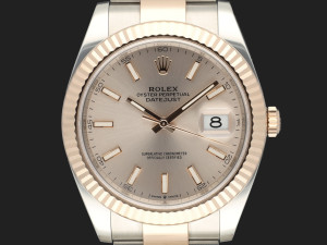 Rolex Datejust 41 Everose/Steel Sundust Dial 126331