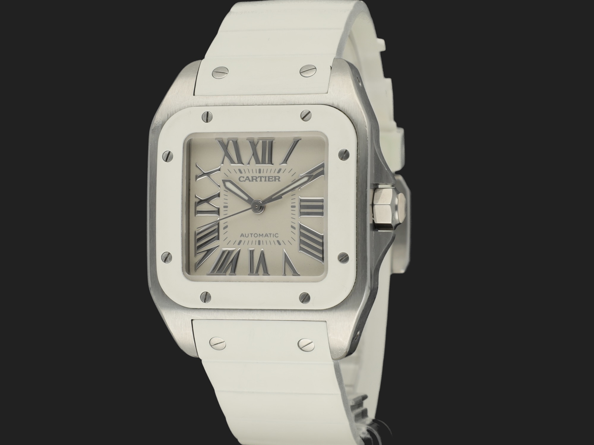 Cartier Santos 100 MM Automatic 2878 W20122U2 Watches Filipucci Juweliers