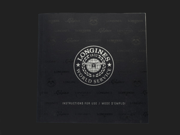 Longines - Mode d'emploi Booklet  