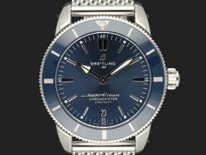 Breitling Superocean Heritage B20 Automatic 44 Blue Dial AB2030 NEW