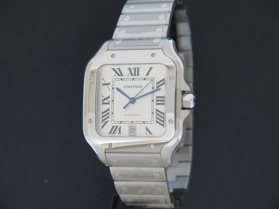 cartier santos large wssa0018