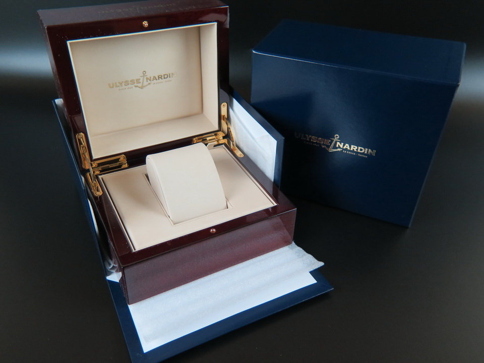 Ulysse Nardin Watch Box Set Parts Filipucci Jewelers Maastricht