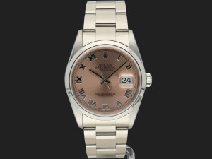 Rolex Datejust Salmon Roman Dial 16200