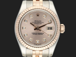 Rolex Lady-Datejust 26 Everose/Steel Pink Diamond Dial 179171