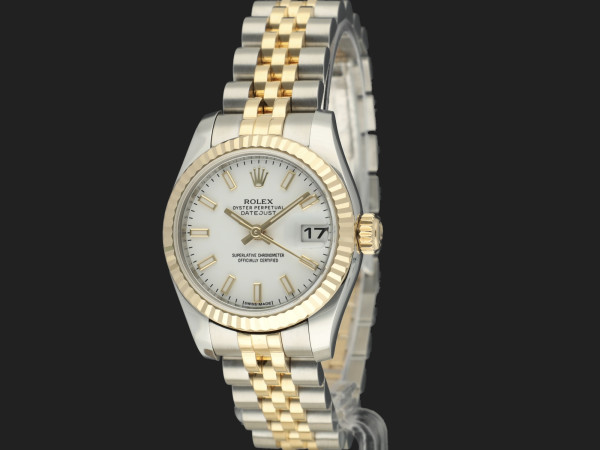 Rolex - Lady-Datejust 26 Gold/Steel White Dial 179173