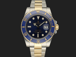 Rolex  Submariner Date Gold/Steel Blue Dial 116613LB