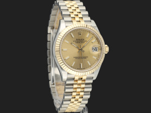 Rolex Datejust 31 Gold/Steel Champagne Dial 278273 NEW