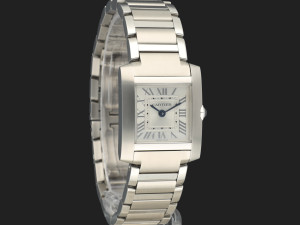 Cartier Tank Française SM Steel WSTA0065 / 4472 NEW