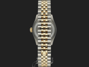 Rolex Lady-Datejust 26 Gold/Steel Champagne Roman Dial 179173