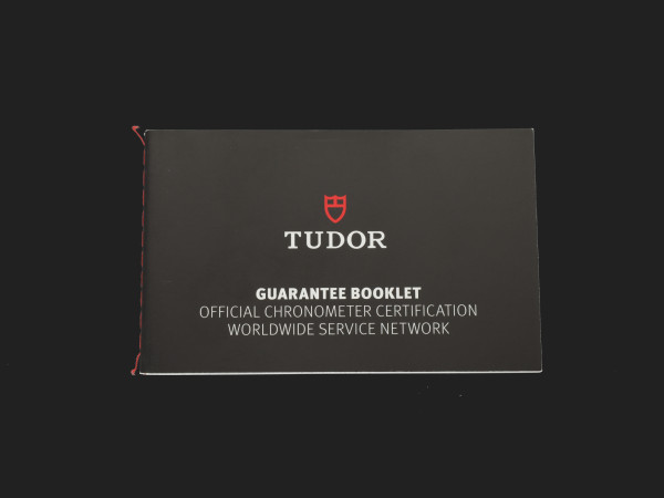 Tudor - Guarantee Booklet