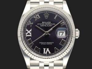 Rolex Datejust 36 Aubergine Diamond Dial 126234