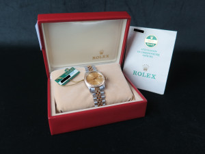 Rolex Datejust 31 Champagne Dial 68273