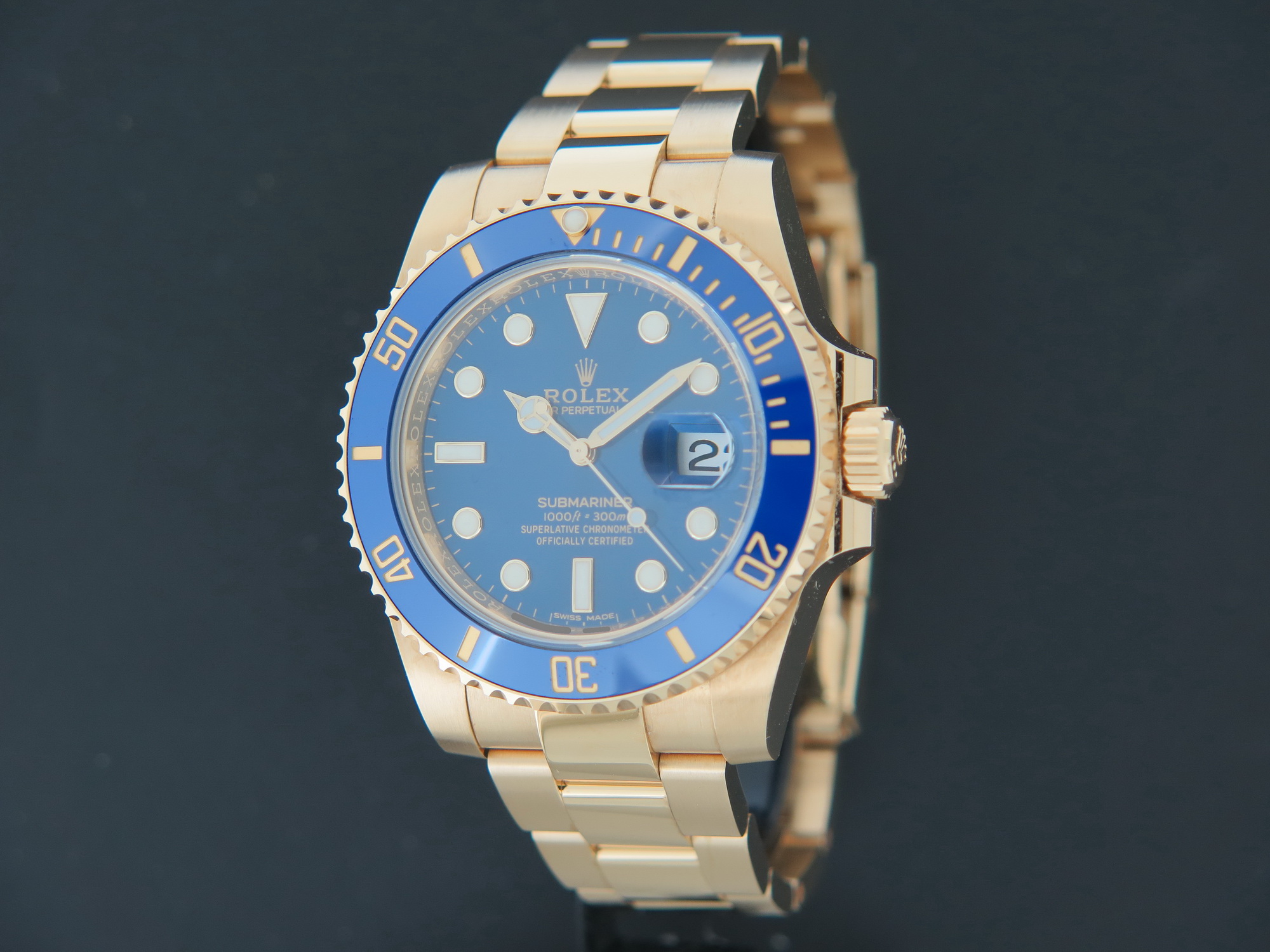 Rolex submariner yellow gold on sale price