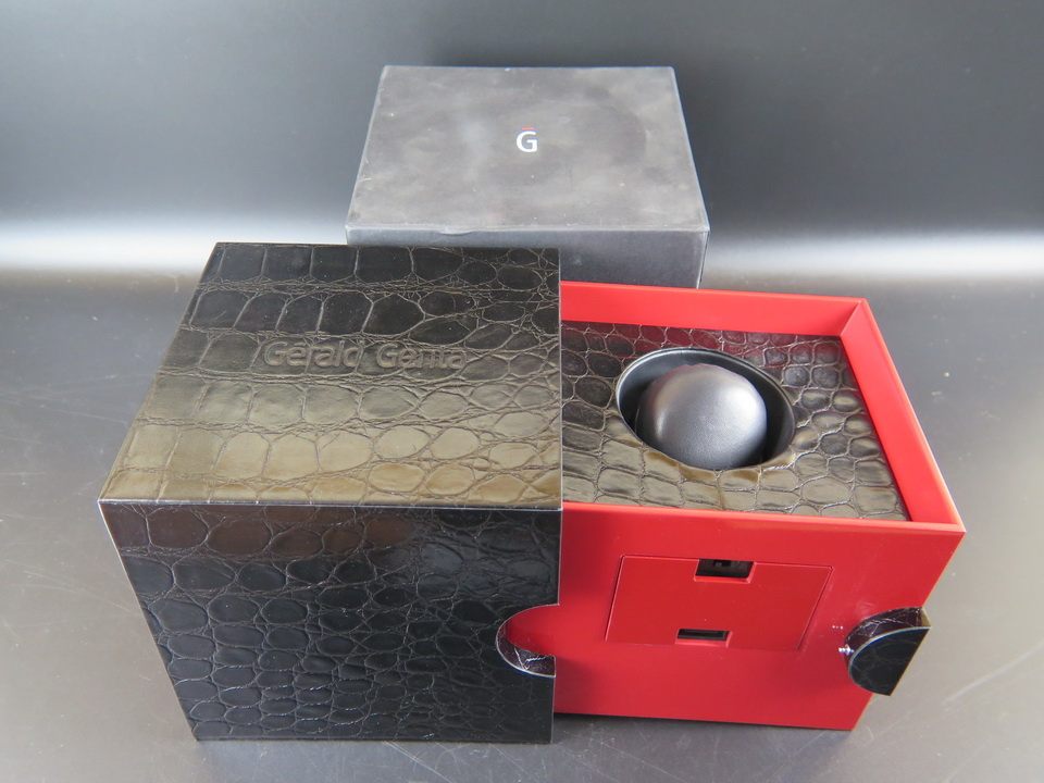 Gerald Genta Watchwinder Box Set Parts Filipucci Jewelers