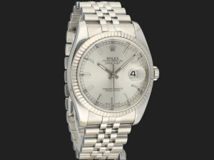 Rolex Datejust 36 Silver Dial 116234