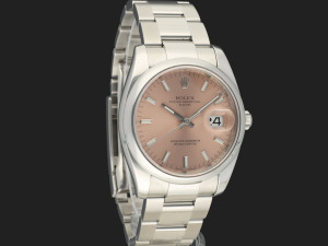 Rolex Date Salmon Dial 115200