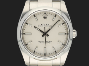 Rolex Oyster Perpetual 34 White Dial 114200