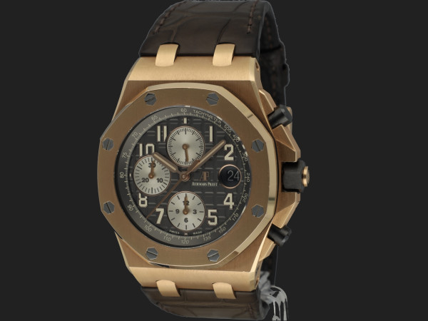 Audemars Piguet - Royal Oak Offshore Chronograph Rose Gold Grey Dial 26470