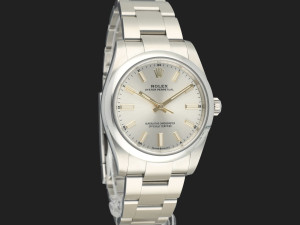 Rolex Oyster Perpetual 34 Silver Dial 124200 