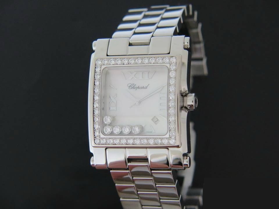 Chopard Happy Sport Square XL Diamonds 28 8448 2 Uhren