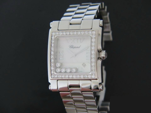 Chopard Happy Sport Square XL Diamonds 28 8448 2 Horloges