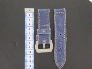 Panerai Leather Canvas Strap 24 MM New Parts Filipucci