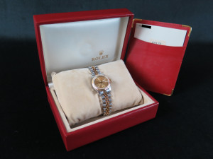 Rolex Lady-Datejust 26 Champagne Dial 69173 