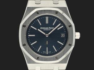 Audemars Piguet Royal Oak Jumbo Extra-Thin Blue Dial 15202ST