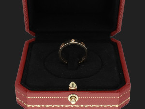 Cartier Love Ring Yellow Gold Diamond Size 53